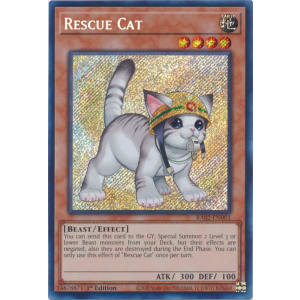 Rescue Cat [Alt Art] (Secret Rare)