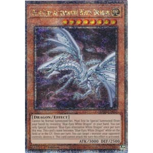 Blue-Eyes Alternative White Dragon (Quarter Century Secret Rare)
