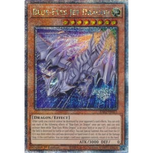 Blue-Eyes Jet Dragon (Quarter Century Secret Rare)