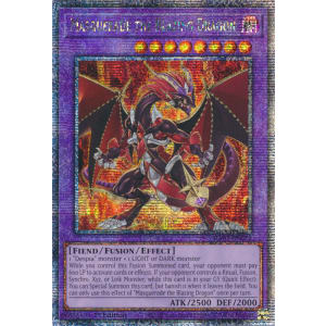 Masquerade the Blazing Dragon (Quarter Century Secret Rare)