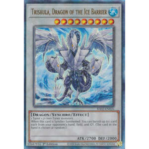 Trishula, Dragon of the Ice Barrier (Ultimate Rare)
