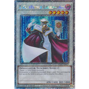 T.G. Hyper Librarian (Platinum Secret Rare)
