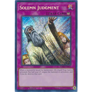 Solemn Judgment (Secret Rare)