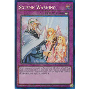 Solemn Warning (Collector's Rare)