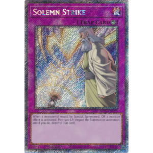 Solemn Strike (Platinum Secret Rare)