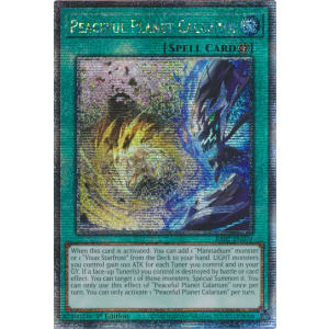 Peaceful Planet Calarium (Quarter Century Secret Rare)