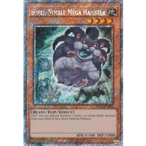 Super-Nimble Mega Hamster (Platinum Secret Rare)
