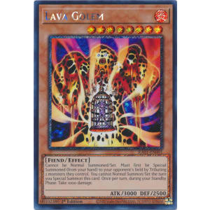 Lava Golem (Platinum Secret Rare)