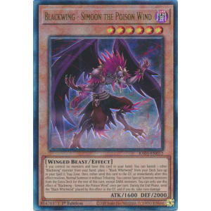 Blackwing - Simoon the Poison Wind (Ultimate Rare)