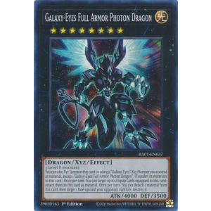 Galaxy-Eyes Full Armor Photon Dragon (Super Rare)