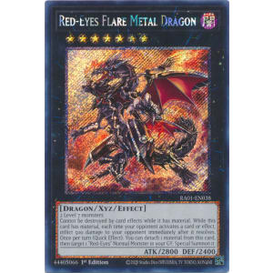 Red-Eyes Flare Metal Dragon (Platinum Secret Rare)