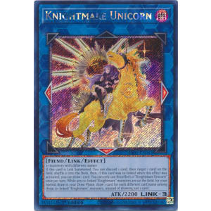 Knightmare Unicorn [Alt Art] (Platinum Secret Rare)