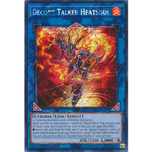 Decode Talker Heatsoul (Platinum Secret Rare)