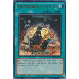 Pre-Preparation of Rites (Ultimate Rare)