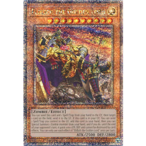 Eldlich the Golden Lord [Alt Art] (Quarter Century Secret Rare)