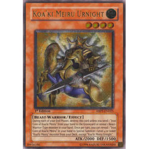 Koa'ki Meiru Urnight (Ultimate Rare)