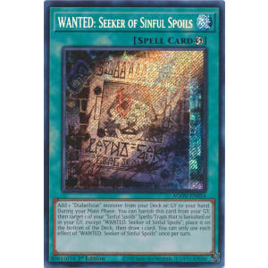 WANTED: Seeker of Sinful Spoils