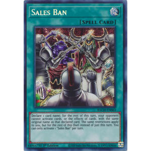 Sales Ban