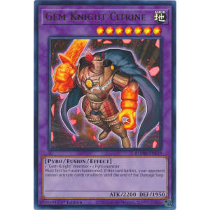 Gem-Knight Citrine
