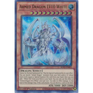 Armed Dragon LV10 White - BLVO-EN005 - Ultra Rare 1st Edition