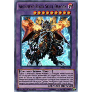 Archfiend Black Skull Dragon (Ultra Rare)