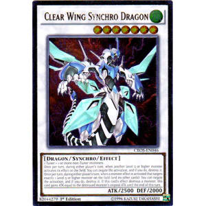 Clear Wing Synchro Dragon (Ultimate Rare)