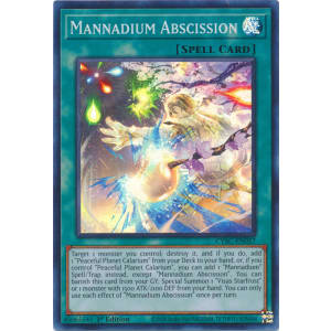 Mannadium Abscission