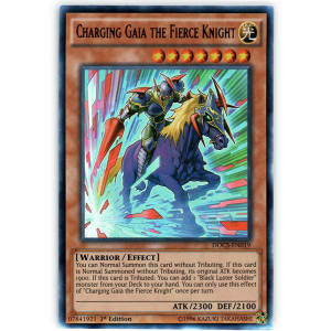 Charging Gaia the Fierce Knight