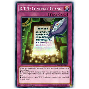 D/D/D Contract Change