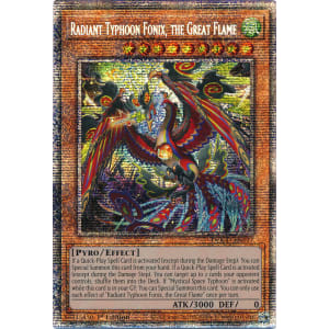 Radiant Typhoon Fonix, the Great Flame (Starlight Rare)