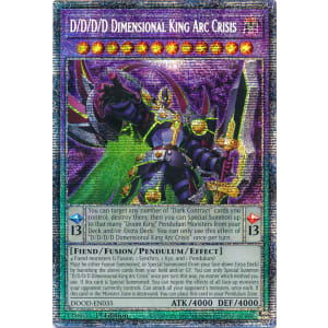 D/D/D/D Dimensional King Arc Crisis (Starlight Rare)