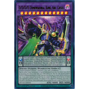 D/D/D/D Dimensional King Arc Crisis (Ultra Rare)