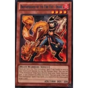 Brotherhood of the Fire Fist - Snake (Blue)