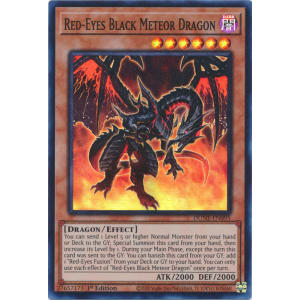 Red-Eyes Black Meteor Dragon