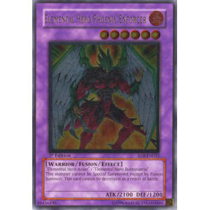 Elemental Hero Phoenix Enforcer (Ultimate Rare)