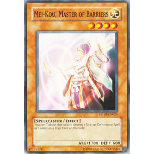 Mei-Kou, Master of Barriers