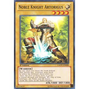 Noble Knight Artorigus (Super Rare)