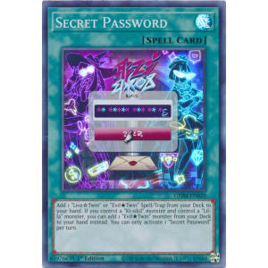 Secret Password - GEIM-EN020 - Super Rare - 1st Edition - Yu-Gi-Oh! Singles  » Genesis Impact - A2Z TCG
