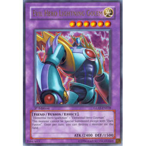 Evil Hero Lightning Golem (Ultra Rare)