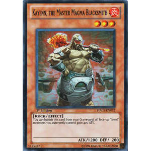Kayenn, the Master Magma Blacksmith