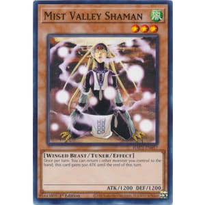 Yugioh-Mist Valley Shaman-Secret Rare-Limited Edition-HA01 EN005 
