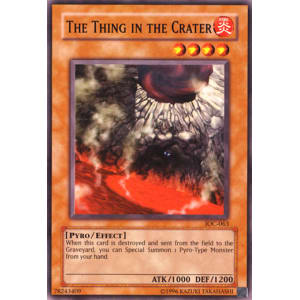 The Thing in the Crater