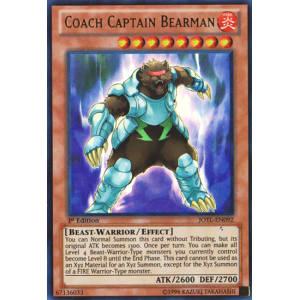 Coach Captain Bearman