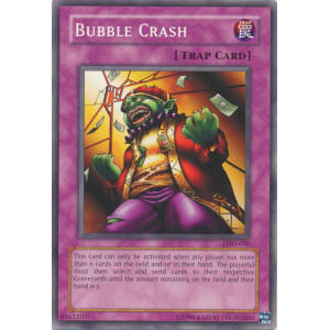 Bubble Crash LOD-090 Yu-Gi-Oh! Card Light Play 1st Edition