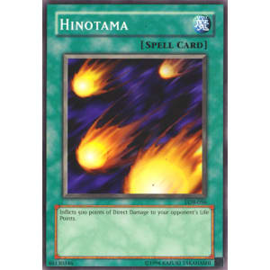 Mint Hinotama Near Mint Condition YUGIOH Card Mint Hinotama Near Mint Condition YUGIOH Card