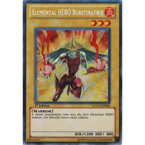 Elemental HERO Burstinatrix (Secret Rare)