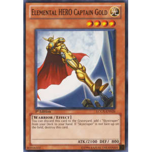 Elemental HERO Captain Gold
