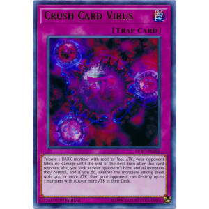 Crush Card Virus (Red and Black Background)