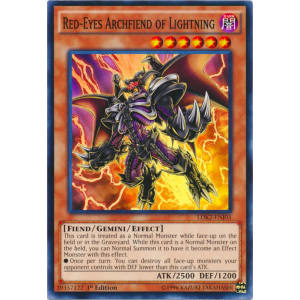 Red-Eyes Archfiend of Lightning