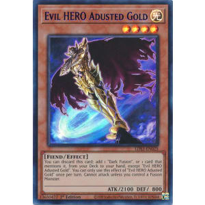 Evil HERO Adusted Gold (Blue)